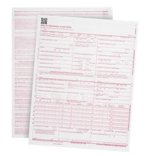 CMS 1500 - CMS-1500CS-12 WCMS-1500CS-12 Health Insurance Claim Form 100 Pack