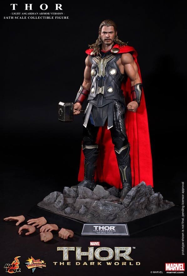 Hot Toys 1/6 Thor: The Dark World Thor Light Asgardian Armor Hot Toys 1/6 Thor: The Dark World Thor Light Asgardian Armor