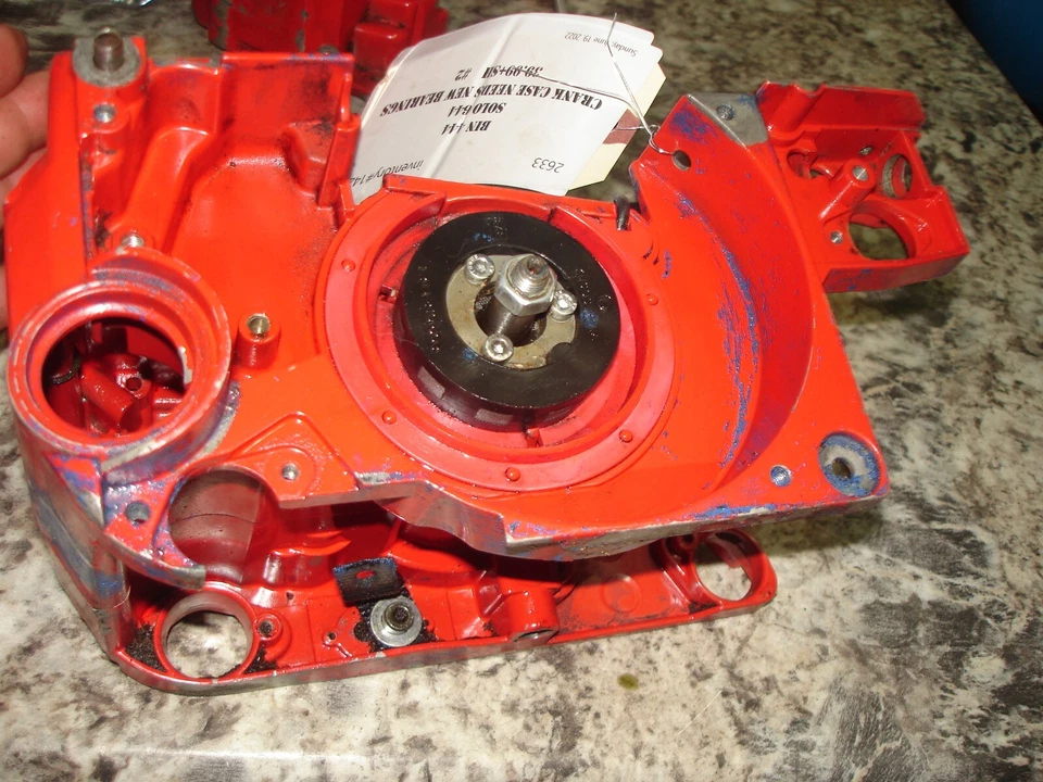 Solo 644 曲柄箱链锯仅零件箱 444 #2  — 第 2/3 张图片