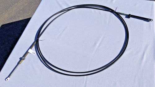 Used Matched Pair of Teleflex CC179 14' Throttle Shift Outboard Control Cables - Bild 2 von 12