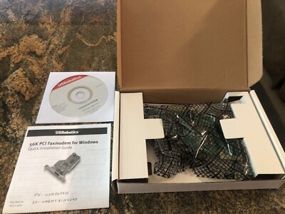 US Robotics USR5699B 56K V.92 Internal PCI Faxmodem For Windows 2003
