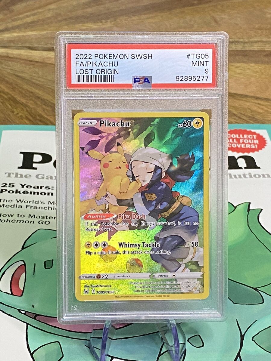 Pikachu Full Art 2022 Pokemon SWSH Lost Origin #TG05 TG05 Pikachu Full Art 2022 Pokemon SWSH Lost Origin #TG05 TG05