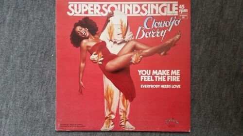 12" LP Mix Vinyl Claudja Barry - You make me feel the fire 1979 - Afbeelding 1 van 1