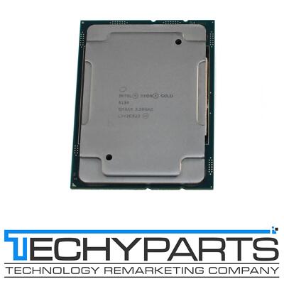 Intel SR3AR Xeon GOLD 6134 3.2GHz 8-Core 24.75M L3 Cache FCLGA3647 Processor CPU