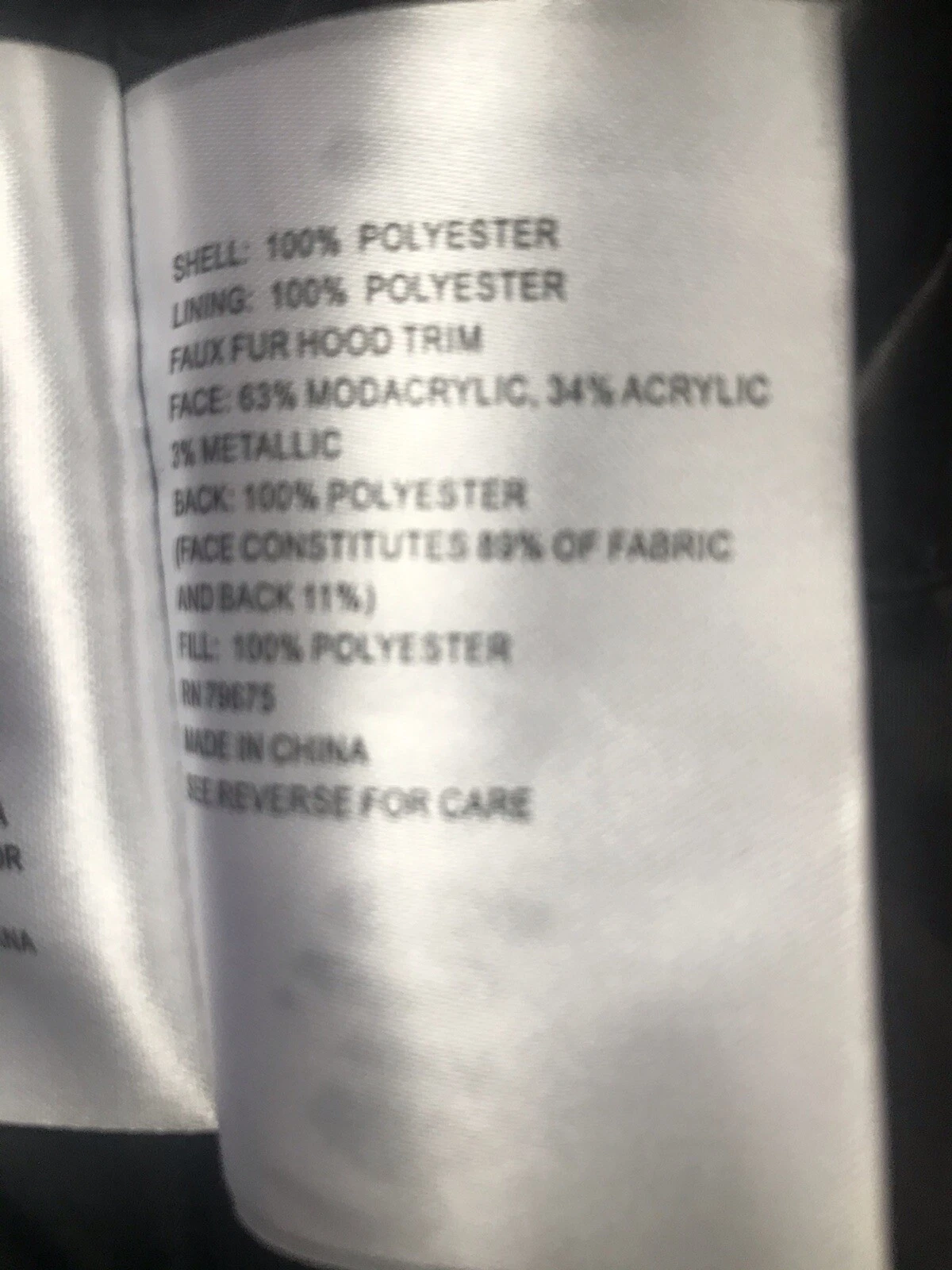 Michael Kors parka invernale nero puffer coat bambina taglia 14. Cappuccio con pelliccia.