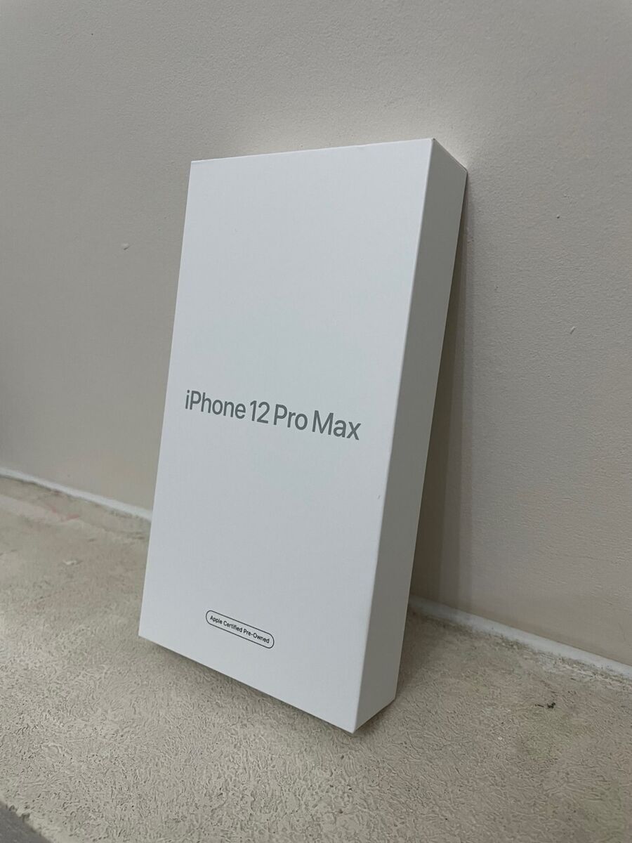 Genuine Apple iPhone 12 Pro MAX CPO UK White 128 GB Empty Genuine Apple iPhone 12 Pro MAX CPO UK White 128 GB Empty