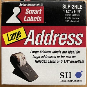 seiko smart label printer labels seiko smart label printer labels