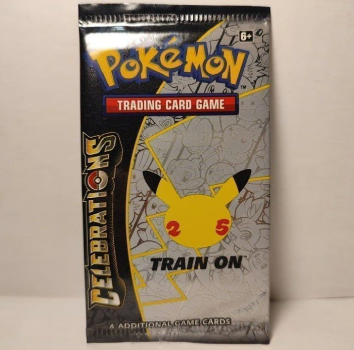 Pokemon Celebrations Booster Pack 4 Cards Pack NEW SEALED Official TCG |  eBay
