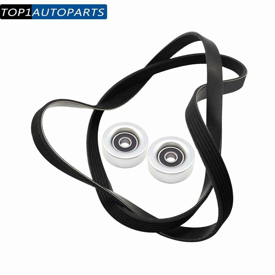 Kit de correa serpentina y polea loca para Subaru Impreza Crosstrek 2012-2015 2,0 L EE. UU. Foto 4 de 4