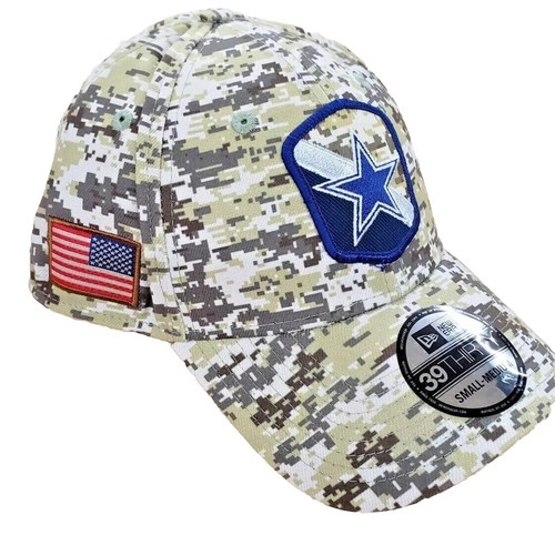 DALLAS COWBOYS NEW ERA 39THIRTY SALUTE TO SERVICE DIGITAL CAMO FLEX FIT ...
