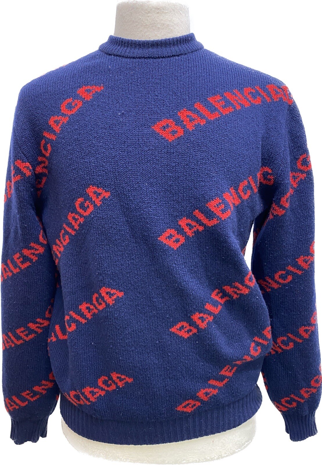 balenciaga authentic sweater