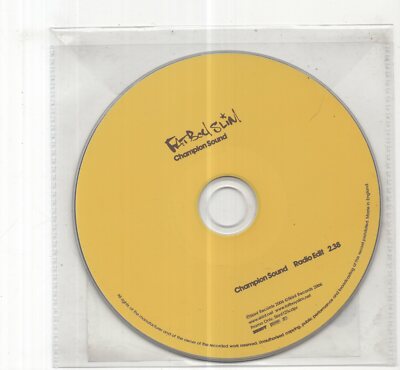 (JD517) Fat Boy Slim, Champion Sound - 2006 DJ CD