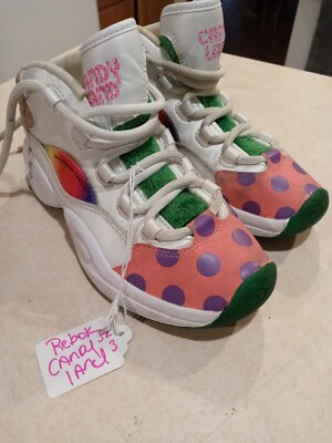 Reebok Question Mid Iverson Classic x Candy Land White Green size 10 Reebok Question Mid Iverson Classic x Candy Land White Green  main image 3