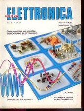NUOVA ELETTRONICA N. 130-131 -mag./giu. 1989 -SISMOGRAFO/CRONOMETRO AUTOPISTE-E9