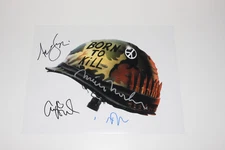 FULL METAL JACKET SIGNED 11X14 PHOTO COA X4 MATTHEW MODINE VINCENT D'ONOFRIO+2