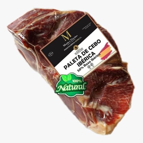 1 Kg Prosciutto Iberico Disossato (Spalla) - 100% Naturale Jamon Cebo de Campo