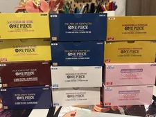 One Piece TCG EMPTY Booster Box Current Stock :OP-06,8,11,12, 13, PRB-02.