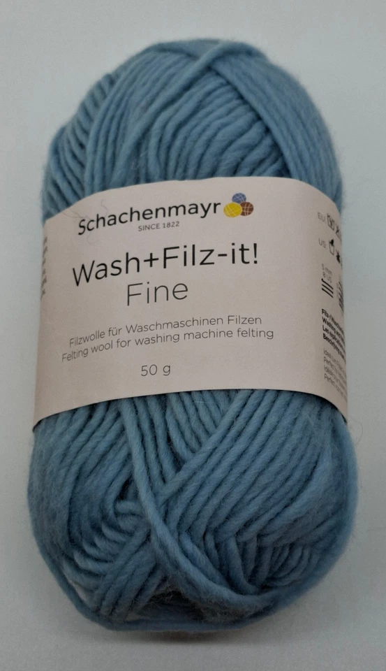 (79,80 €/kg): 50 g smc Wash+Filz-it! fine, Strickfilzen, FARBWAHL #7589 ff - Bild 3 von 4