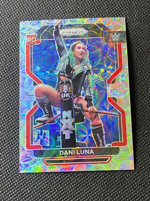 DANI LUNA 2022 PANINI PRIZM WWE PREMIUM BOX SCOPE PRIZM ROOKIE RC /199 #110