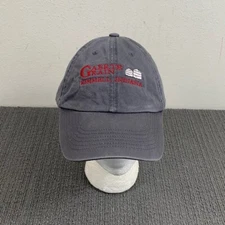 Gaerte Grain Baseball Hat Strapback Cap Mens OSFM Gray Red Kimmell Indiana OTTO