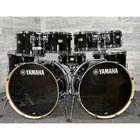 Yamaha Stage Custom Birch 9pc Drum Set 22" Double Bass Raven Black