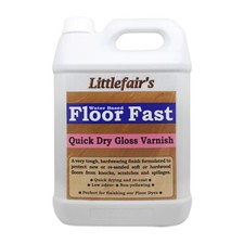 Interior Floor Varnish - Protect Flooring - Matt, Satin & Gloss - Littlefair's