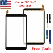Onn Surf 8" Tablet Gen 2 100011885 2APUQW829 Touch Screen Digitizer Glass Tools