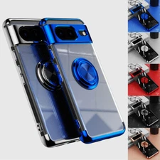 For Google Pixel 6a 7 Pro 7A 8 Pro Shockproof Ring Holder Case Cover
