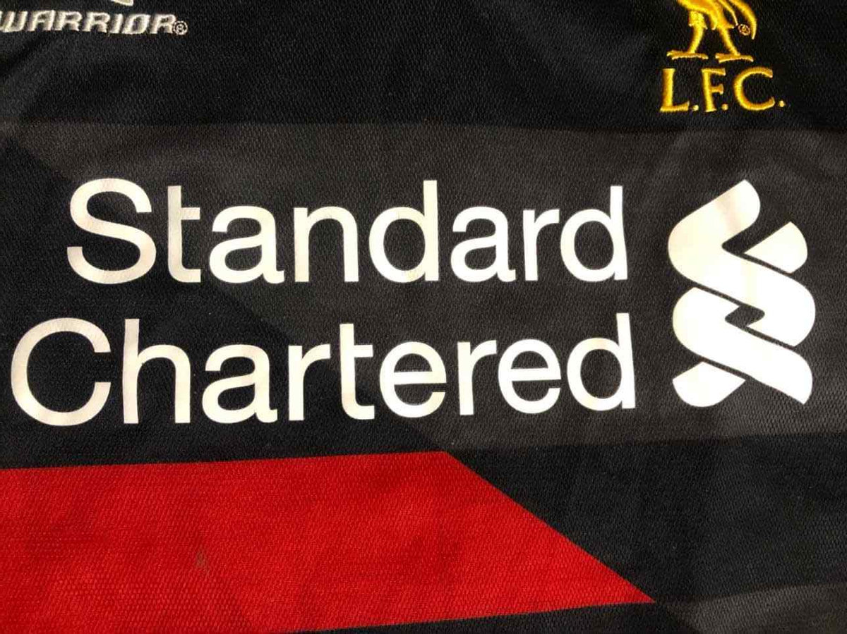 Liverpool Extérieur Maillot de foot 2014 - 2015. Sponsored by Standard