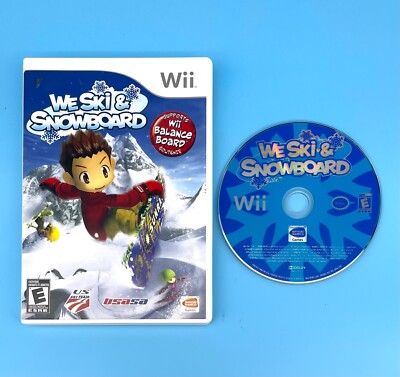 Game Balance Board Family Friendly Gaming We Ski And Snowboard