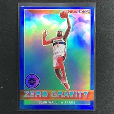 2019-20 Hoops Premium JOHN WALL Zero Gravity Blue Prizm #7
