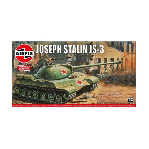 Airfix Vintage Classics Joseph Stalin JS3 Russian Tank Model - Picture 1 of 1