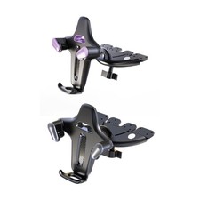Easy Installation Compact Disc Slot Vehicle Mount Support For Secure Phone Use
