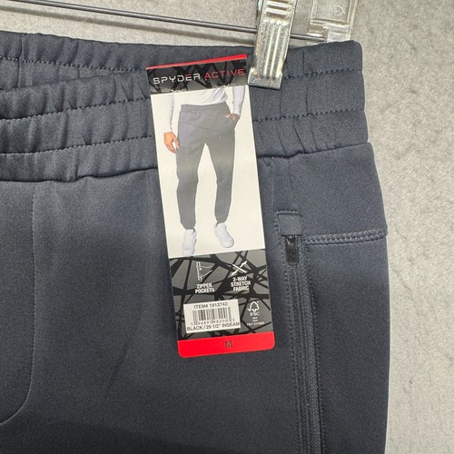 Spyder Active Men’s Medium Black 29 1/2" Inseam Jogger NWT 1912742 - Picture 3 of 6