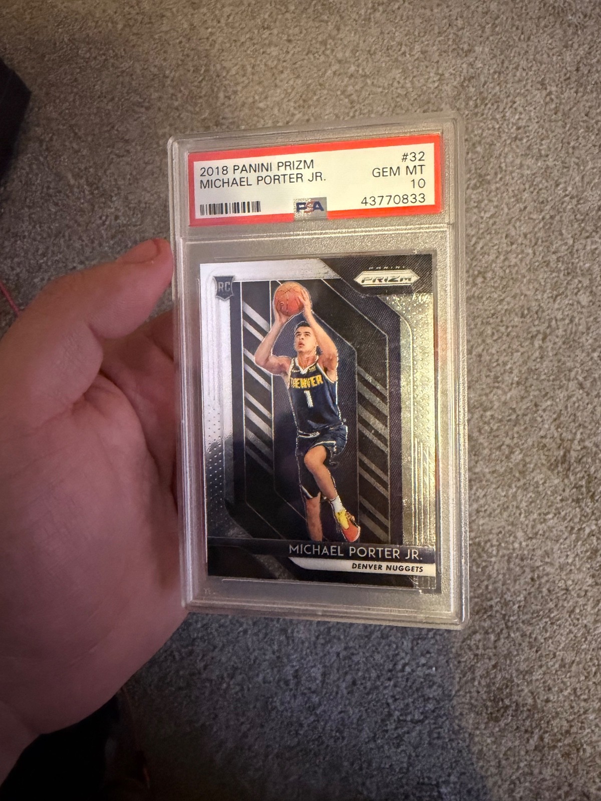 Michael Porter Jr. 2018 Prizm #32 Silver Price Guide - Sports Card
