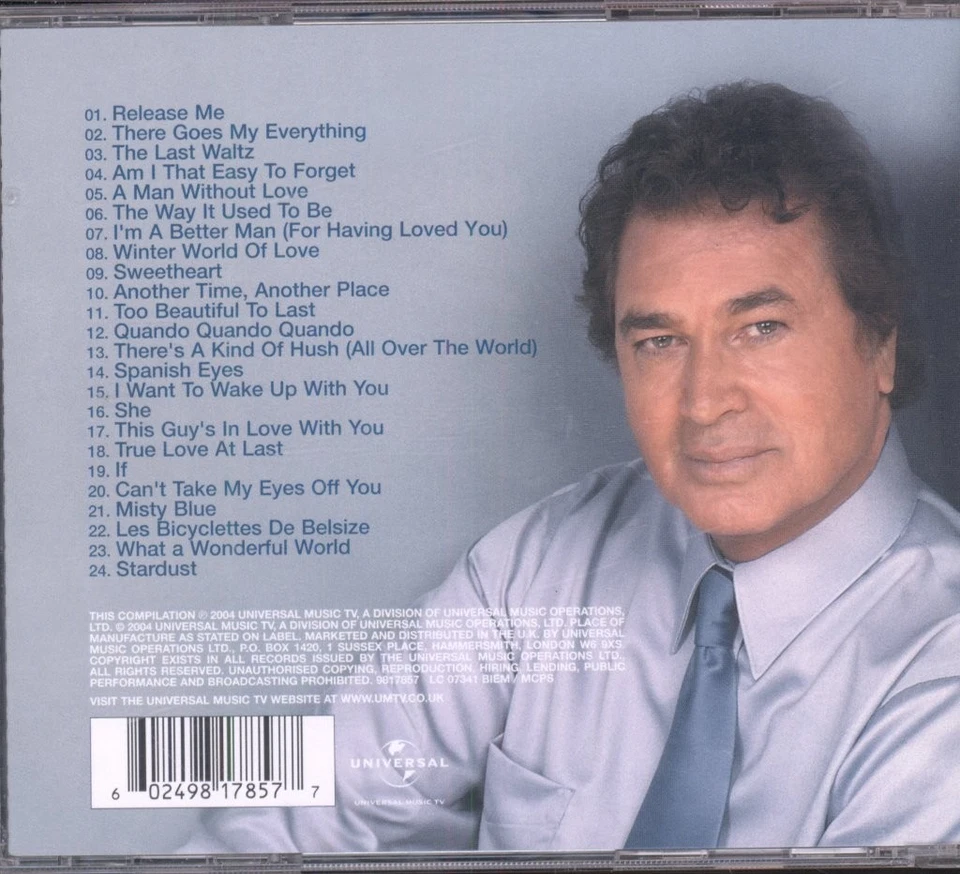 Engelbert Humperdinck Seine Größten Liebeslieder CD UK Universal Music TV 2004 - Bild 2 von 3