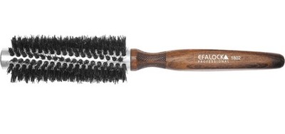 Efalock Rundbürste ORIGINAL QUICKSTYLER 12-reihig 17/38 mm dunkles Holz
