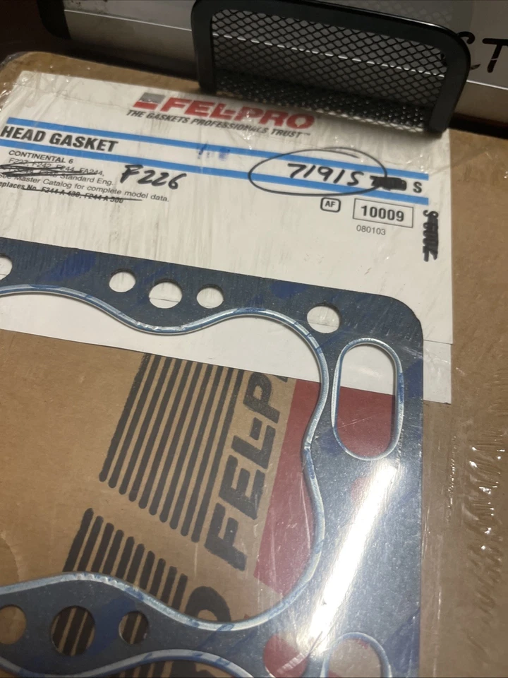 Junta de culata de motor FEL-PRO 7191 S genuina Foto 2 de 2