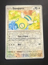 POKEMON TCG: DUNSPARCE 156/193 PALDEA EVOLVED REVERSE HOLO CARD NM