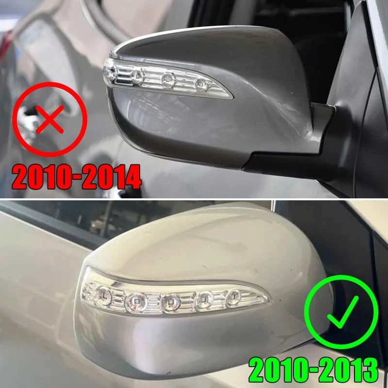 Luces intermitentes de espejo retrovisor izquierdo derecho 5 LED para Hyundai Tucson 2010-2014 2013 Foto 3 de 4