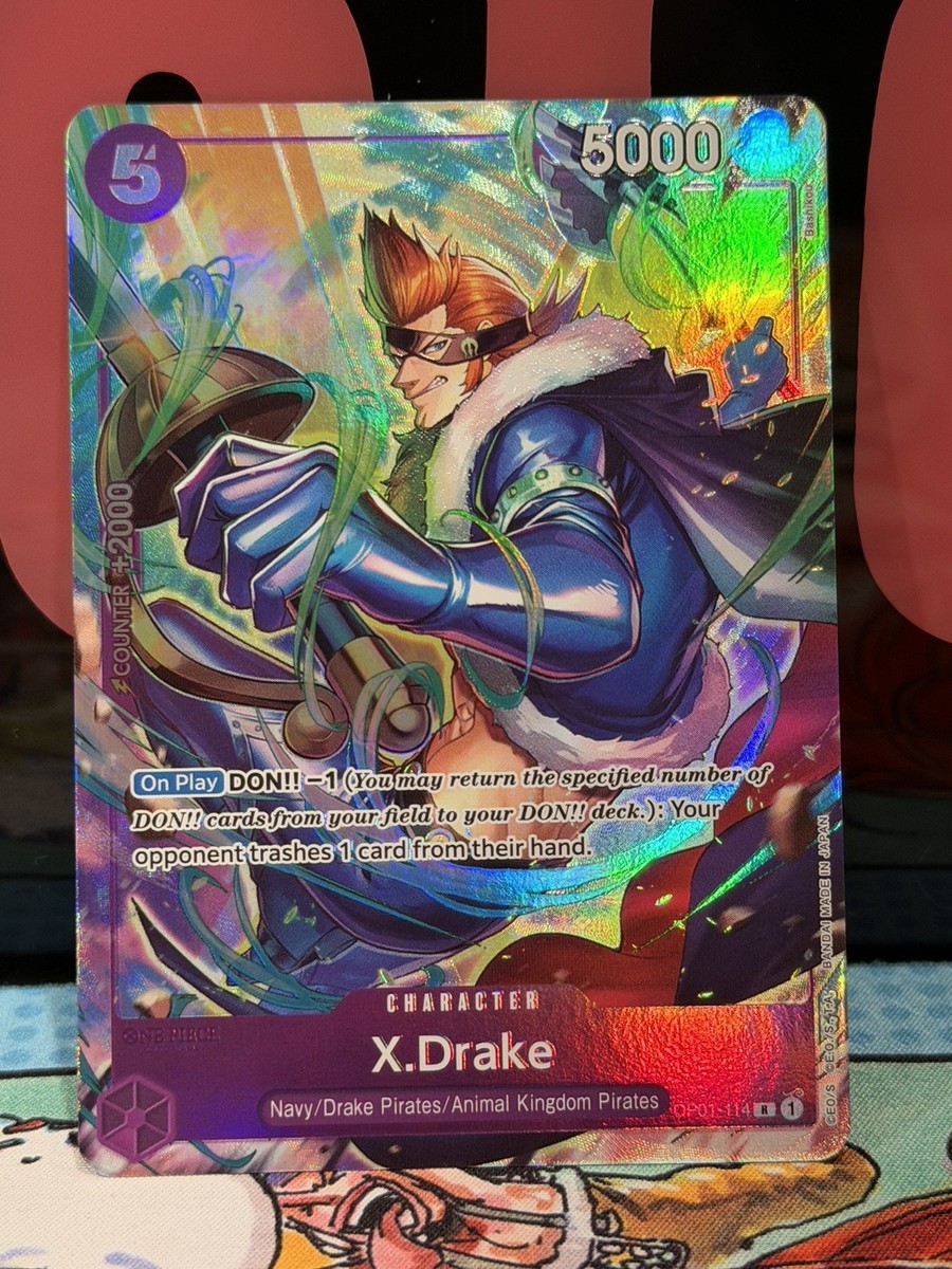 ワンピース R.... One Piece TCG X.Drake OP01-114 Premium Card Collection Best