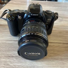 Canon EOS Kiss Digital SLR Camera with EF 28-105mm Lens Black
