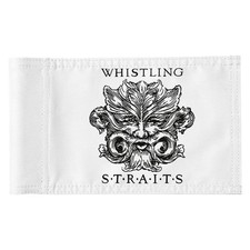 PGA CHAMPIONSHIP AT WHISTLING STRAITS Golf Pin Regulation Tube Flag 13x20Inch