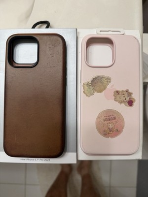 Nomad Modern Leather Case (English Tan) & Apple Silicone Case iPhone 15 Pro Max | eBay Nomad Modern Leather Case (English Tan) & Apple Silicone Case iPhone 15 Pro Max | eBay