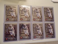 8 AUBURN TIGERS KELDRIC FAULK 2025 BOWMAN UNIVERSITY CHROME ROOKIE RC CARD LOT