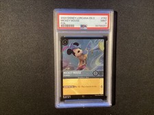 2024 DISNEY LORCANA INTO THE INKLANDS - MICKEY MOUSE TRUMPETER FOIL 182 PSA 9