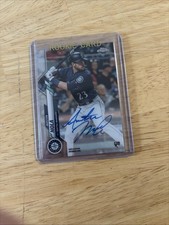 Austin Nola 2020 Topps Chrome Rookie On Card Autograph Card #RA-AN AUTO. rookie card picture