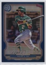 2020 Topps Gypsy Queen Box Topper Chrome Indigo Refractor /150 Khris Davis 0s4q