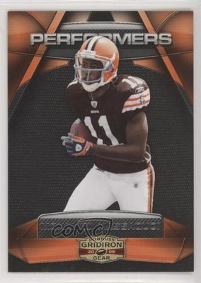 2009 Donruss Gridiron Gear Performers Silver Mohamed Massaquoi #5 Rookie RC fm0