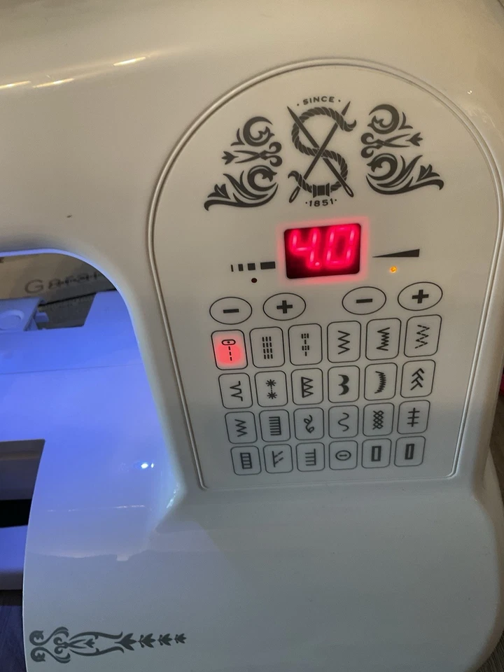 VSM Singer One Computernähmaschine, 24 Nähprogramme Nähmaschine Computer,Bedienu - Bild 2 von 4